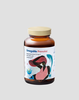 OmegaMe Prenatale Omega 3 DHA en EPA vetzuren uit vis met vitamine D3 Health Labs Care 60 capsules - 1