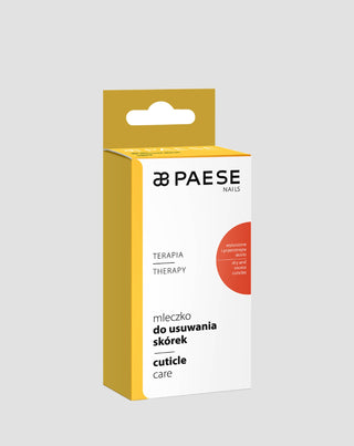Nagelriemverzorging in de vorm van een melkachtige lotion, genaamd Cuticle Care van Paese