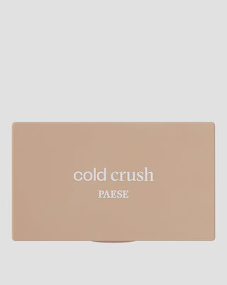 De oogschaduwpalet in koele tinten Cold Crush van Paese