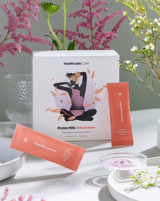 Voedingssupplement voor immuunondersteuning genaamd ProtectMe Recovery+ van Health Labs Care