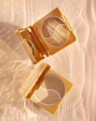 Bronzing poeder dat de textuur van de huid gladstrijkt Self Glow Light van Paese - 2