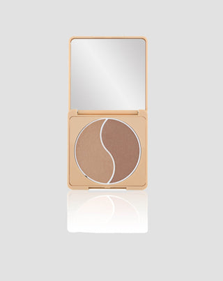 Bronzing poeder dat de textuur van de huid gladstrijkt Self Glow Medium Paese - 1