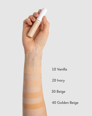 Camouflagestift voor de ogen om fijne lijntjes weg te werken 40 goudbeige run for cover Paese