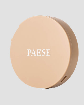 Glans gevende dekkende geperste poeder voor het gezicht kleur 1C warm beige Illuminating van Paese - 3
