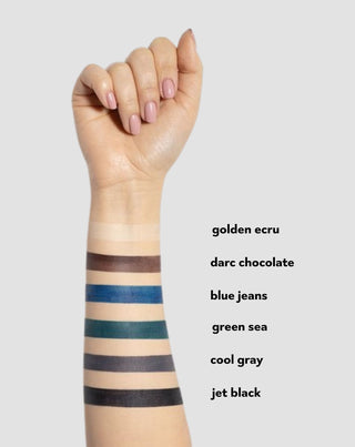 Oogpotlood voor het accentueren van de ogen in donker chocoladebruin, Soft Eyepencil 03 Dark Chocolate, Paese - 3