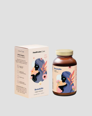 Voedingssupplement collageen met vitamine C en passievruchtextract BeautyMe van Health Labs Care - 1