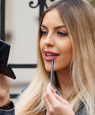 Lippenkwast met synthetische haren en een gevormde punt nr. 2 Say Makeup - 2