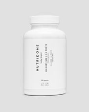 Magnesium + B6 Forte magnesiumcitraat tegen krampen in de benen en kuiten, vermoeidheid en stress Nutridome 180 capsules