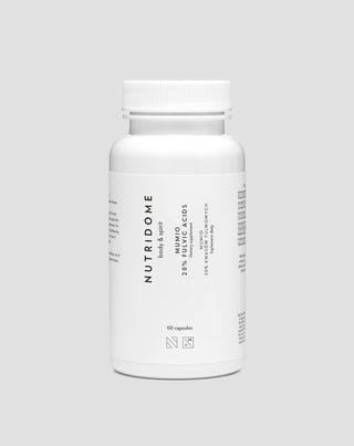 Mumio 20% fulvozuren met piperine voor immuniteit en energie Nutridome 60 capsules - 1