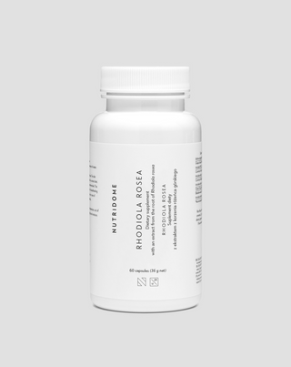 Voedingssupplement met extract van de wortel van Rhodiola Rosea Nutridome 60 capsules - 1