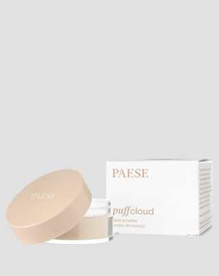 Los gezichtspoeder Puff Cloud met blur-effect in neutrale tint, Paese - 1