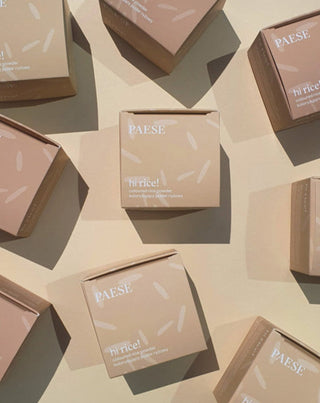 Fixerend en matterend los rijstpoeeder, lichte beige kleur Hi Rice van Paese - 4