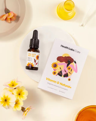 Veganistische vitamine D3 in druppels Vitamin D Natural+ van Health Labs Care - 2