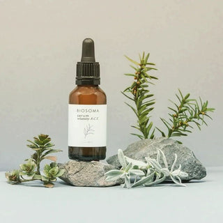 Vitamine-serum voor het gezicht ACE dat de teint egaliseert, voedt en gladstrijkt van Biosoma - 2