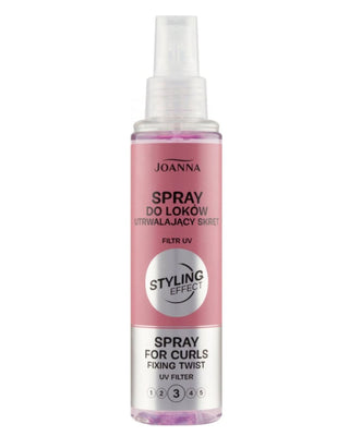 Styling Effect Joanna, een verstevigende spray voor krullend haar met UV-filter - 1