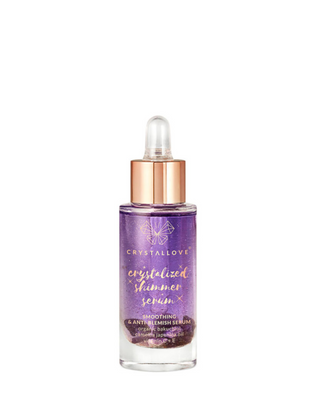 Gezichtsserum met amethist en bakuchiol - Amethyst shimmer serum Crystallove