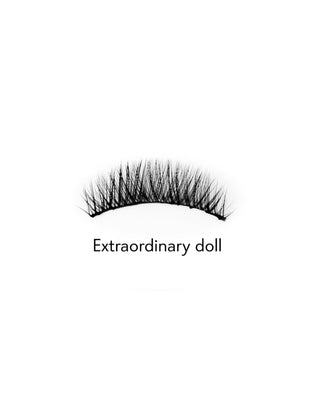 Herbruikbare kunstwimpers op een 2D strip voor een natuurlijk effect, Extraordinary Doll Bamm!Lashes - 2