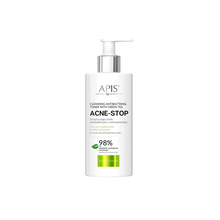 Reinigende antibacteriële toner met groene thee Acne-Stop Home Terapis Apis - 2