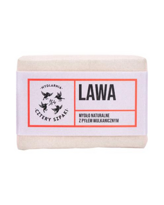 Lava zeep met vulkanische as voor een doffe huid Mydlarnia Cztery Szpaki - 1