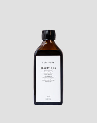 Drinkbare oliën voor de huid met Omega 6 en Vitamine E Beauty Nutridome 250 ml
