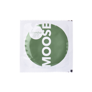 Veganistische condooms Moose 69 van Loovara, 12 stuks.