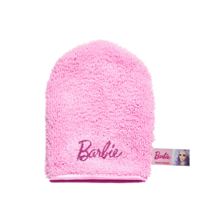 Gezichtsreinigings- en make-upverwijderingshandschoen genaamd Barbie Water-Only Cleansing Mitt Cosy Rosy Glov - 1