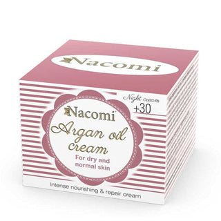 Argan nachtcrème met hyaluronzuur +30 Nacomi