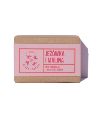 Echinacea- en frambozenzeep met echinacea-extract scrubbend en regenererend Mydlarnia Cztery Szpaki - 1