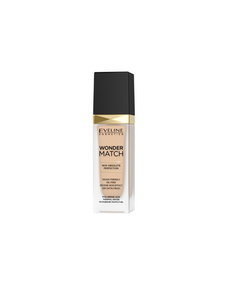 Luxueuze huid matchende foundation nr. 16 lichtbeige Wonder Match Eveline