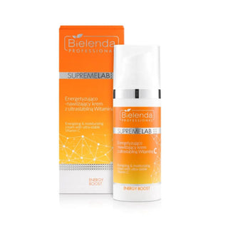 Energieke en hydraterende crème met stabiele vitamine C genaamd Supremelab Energy Boost Bielenda - 1