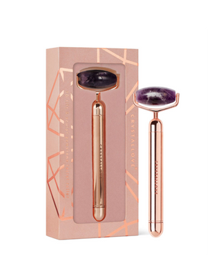 Pulserende amethistgezichtsroller, Rose Gold Crystallove - 1