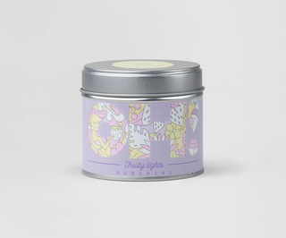 Geurkaars, decoratief, 40 uur brandtijd, met de geur van de zon, Fruity Lights van Oh!Tomi - 1
