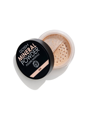 Los minerale poeder voor een natuurlijke matte afwerking 004 Naturel van Gosh - 1