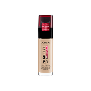 Langhoudende foundation met SPF 25 Infaillible Fresh Wear 130 True Beige L'Oreal Paris - 1