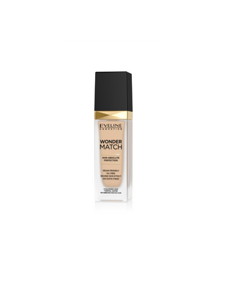 Luxueuze huid matchende foundation nr. 10 licht vanille Wonder Match Eveline