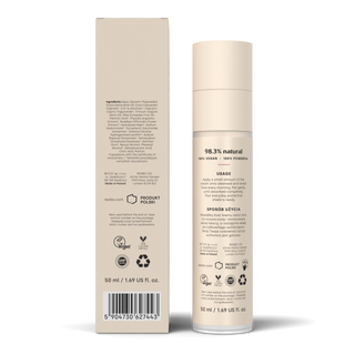De normaliserende City Zen gezichtscrème biedt een beschermende barrière. Het is 50 ml en van Resibo