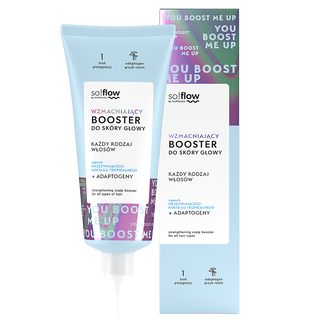 Versterkende booster voor de hoofdhuid met een verfrissende tropische cocktailgeur van so!flow - 1