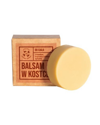 Bodylotion in een bar met cupuacuboter en groene citroen, Mydlarnia Cztery Szpaki - 1