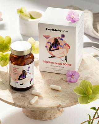 Maślan Sodu Forte 600mg, een medische voeding van Health Labs Care, in de vorm van 60 capsules - 2