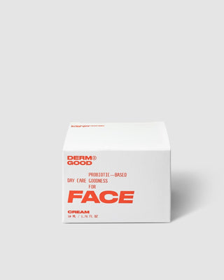 Derm Good huidcrème 40+ anti-rimpel met probiotica voor de dag