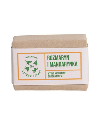 Rozemarijn en mandarijn hydraterende en revitaliserende zeep - Four Pinnacles Soap Factory - 1