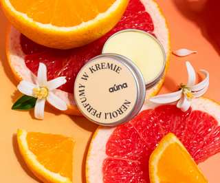 Botanisch parfum in crème van oranjebloesem en grapefruit met jojoba-olie en was Neroli Auna - 2