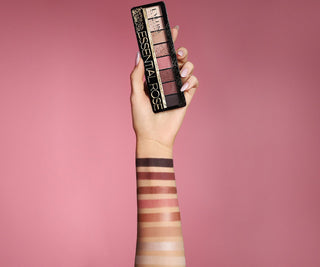 Eveline Essential Rose oogschaduwpalette 8 kleuren in beige en roze tinten