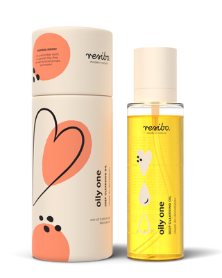 Natural Oily One gezichtsmake-up remover olie voor hydratatie 100 ml Resibo - 3
