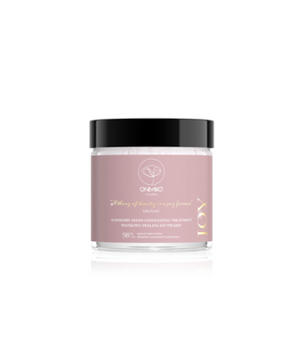Pit-fruit gezichtsscrub met AHA-zuren en papaja, stimulerend voor de bloedsomloop, Joy Ritualia Onlybio