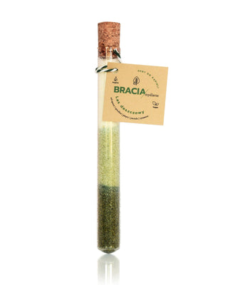 Badschuimshot dat roodheid vermindert met spirulina, Regenwoud van Bracia Mydlarze