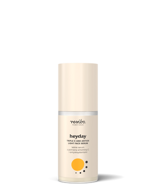 Voedend, verhelderend Heyday gezichtsserum met antioxidanten en driedubbele vitamine. C 30 ml Resibo - 3