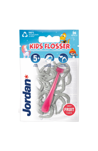 Vervanging Flosser Kids op handvat voor kinderen 5+ jaar 36 stuks Jordanië - 3