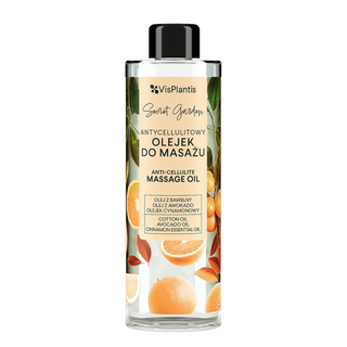 Anticellulitis massageolie met sinaasappelgeur van Secret Garden, Vis Plantis - 1