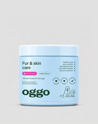 Supplement voor vacht en huid van de hond Fur &amp; Skin Oggo 180 g